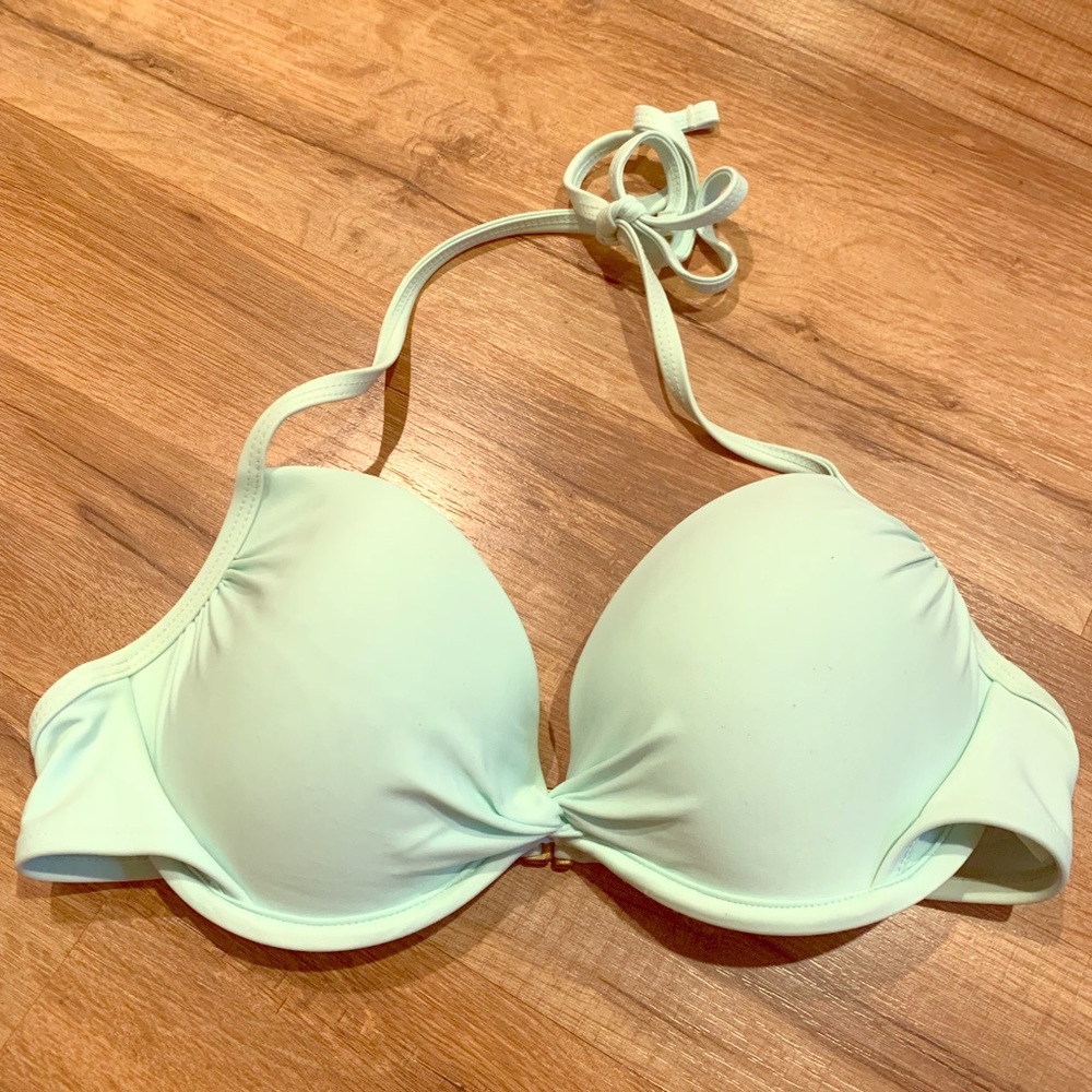 Target brand (Xhilaration) teal push up bikini top